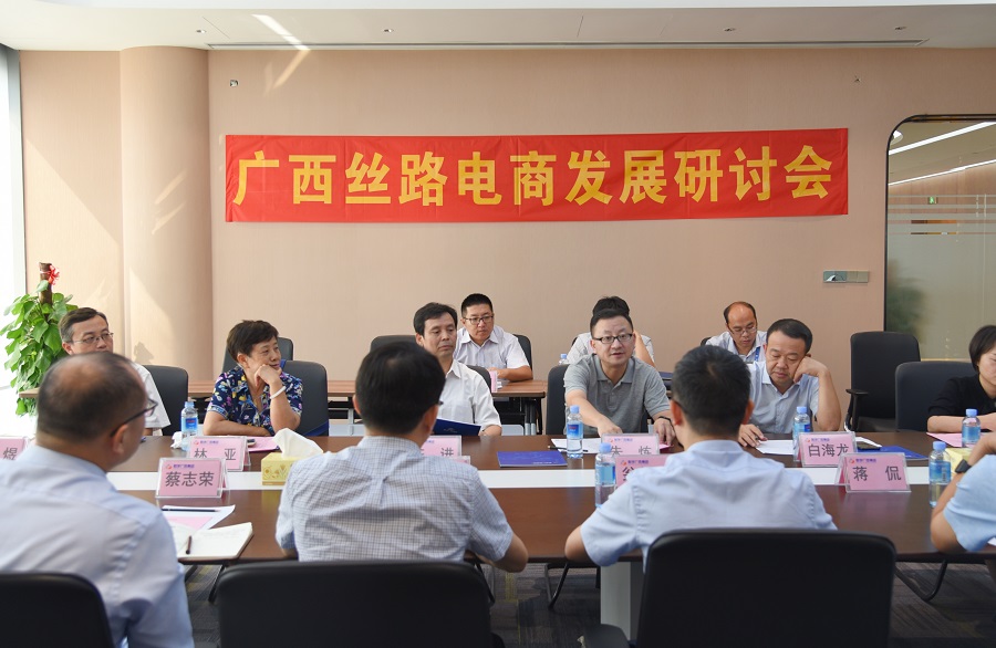商务部电子商务和信息化司二级巡视员朱炼一行 到乐鱼电竞广西集团调研